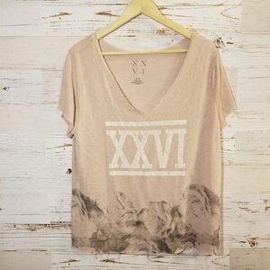 Distressed XXVI lightweight tee